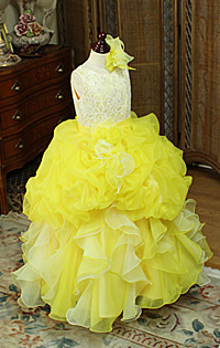 コンクールドレス ミックスイエロー