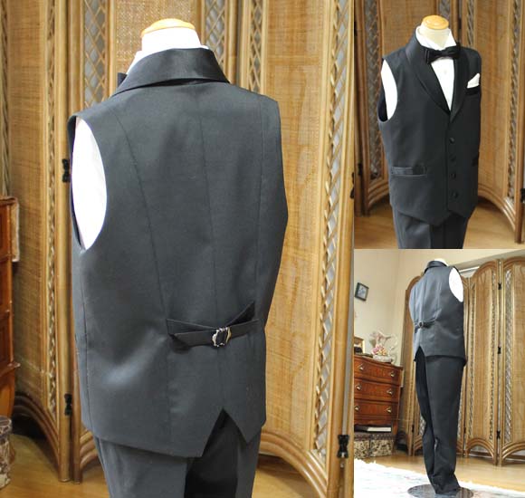 尾錠 バックスタイル ジャケット ベスト