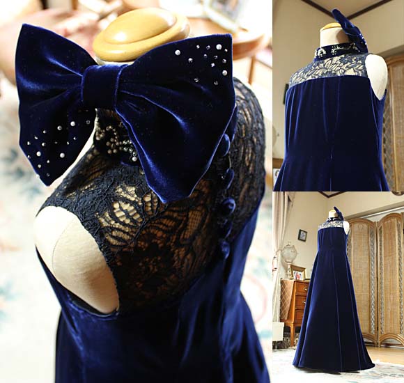 ヘッドドレス リボン